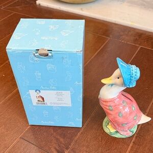 Beatrix potter Jemima puddleduck bank